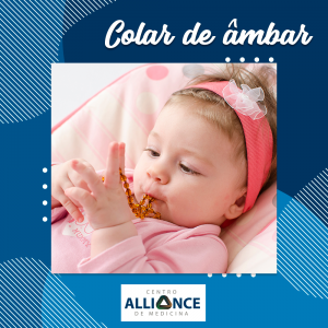 colar de âmbar